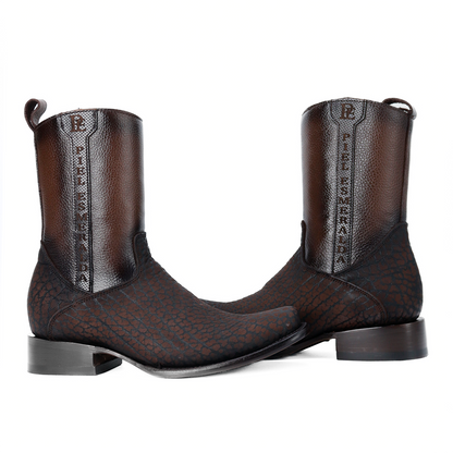 Sultan Ankle Boot in Bull Neck Leather PL208