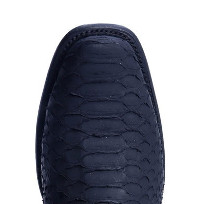 Botín Imperial en Piel de Python Nobuck PE101 