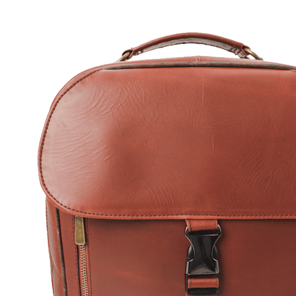 Mochila de Piel con Hebilla Lock PE1001