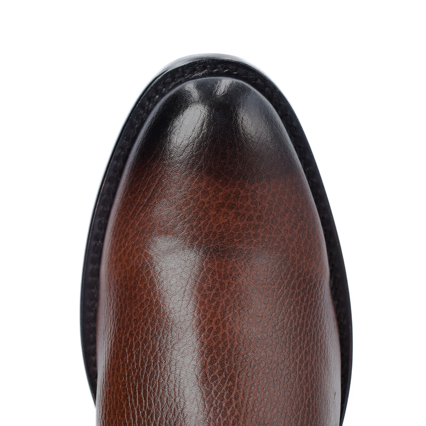 Botín Oro en Piel de Venado PL116 