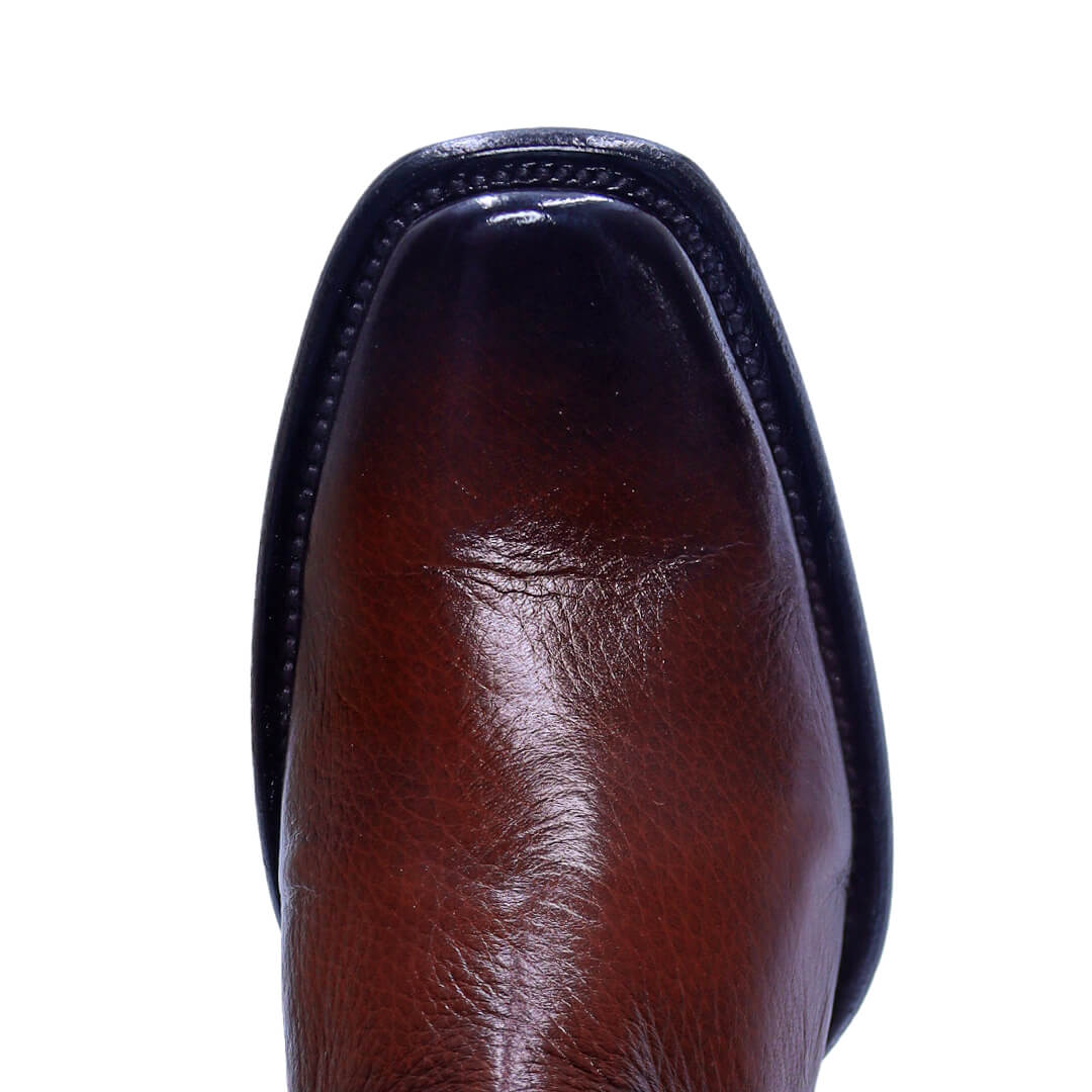 Botín esmeralda de piel de venado PL106 