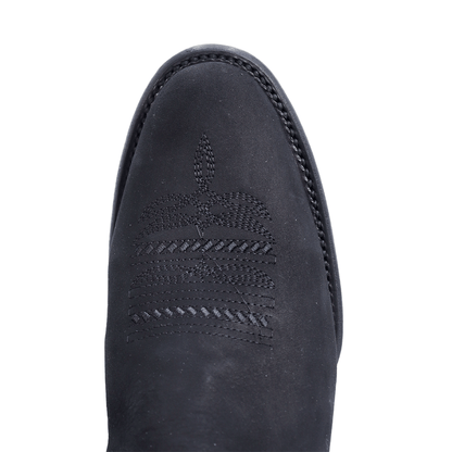 Botín Charro en Piel de Res acabado Nobuck PE903 