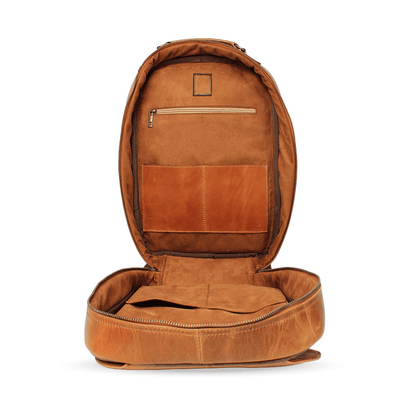 Mochila de Piel con Hebilla Lock PE1001