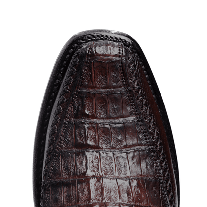 Botín Sultán en Piel de Cocodrilo PL124 