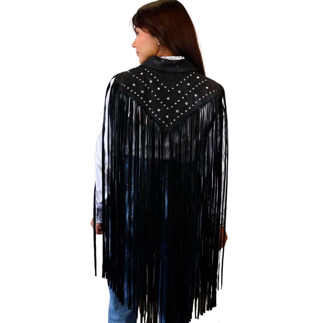 Poncho de piel para dama PWR451