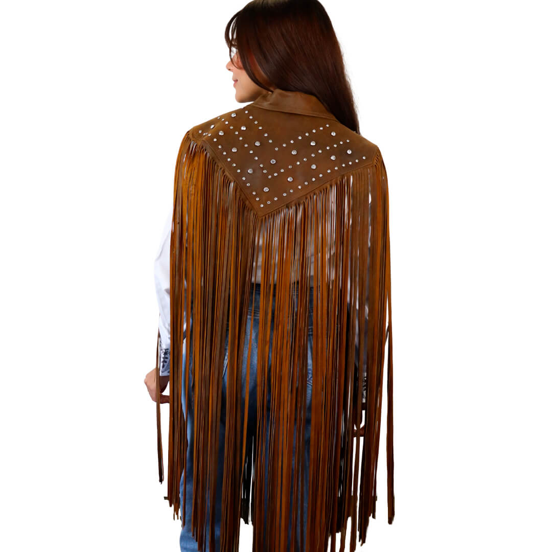 Poncho de piel para dama PWR451