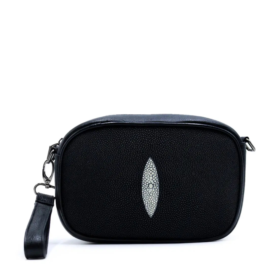 Bolso de Mano de Piel de Mantarraya PE480 