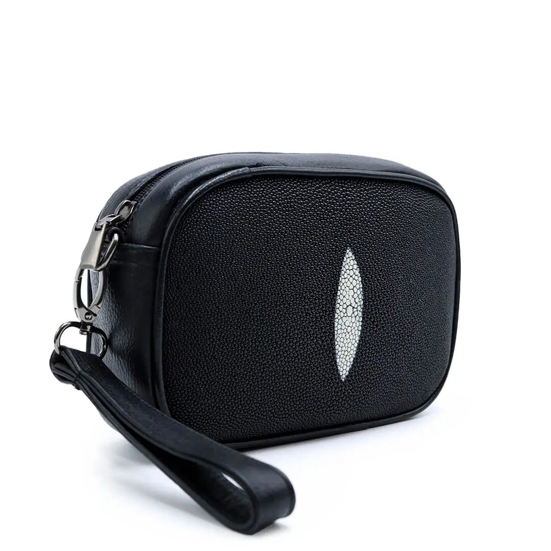 Bolso de Mano de Piel de Mantarraya PE480 