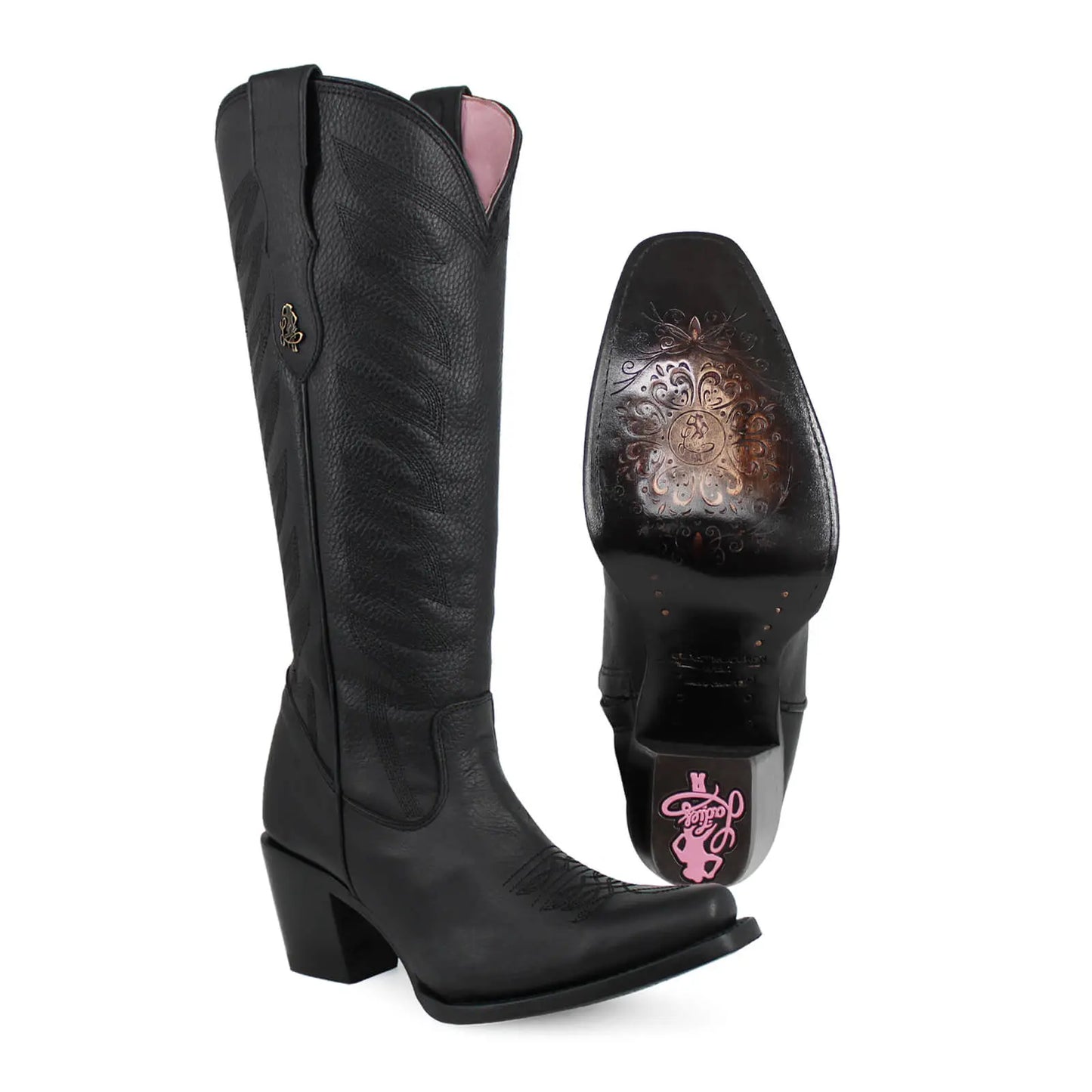 Bota Bandida de piel original PE301 