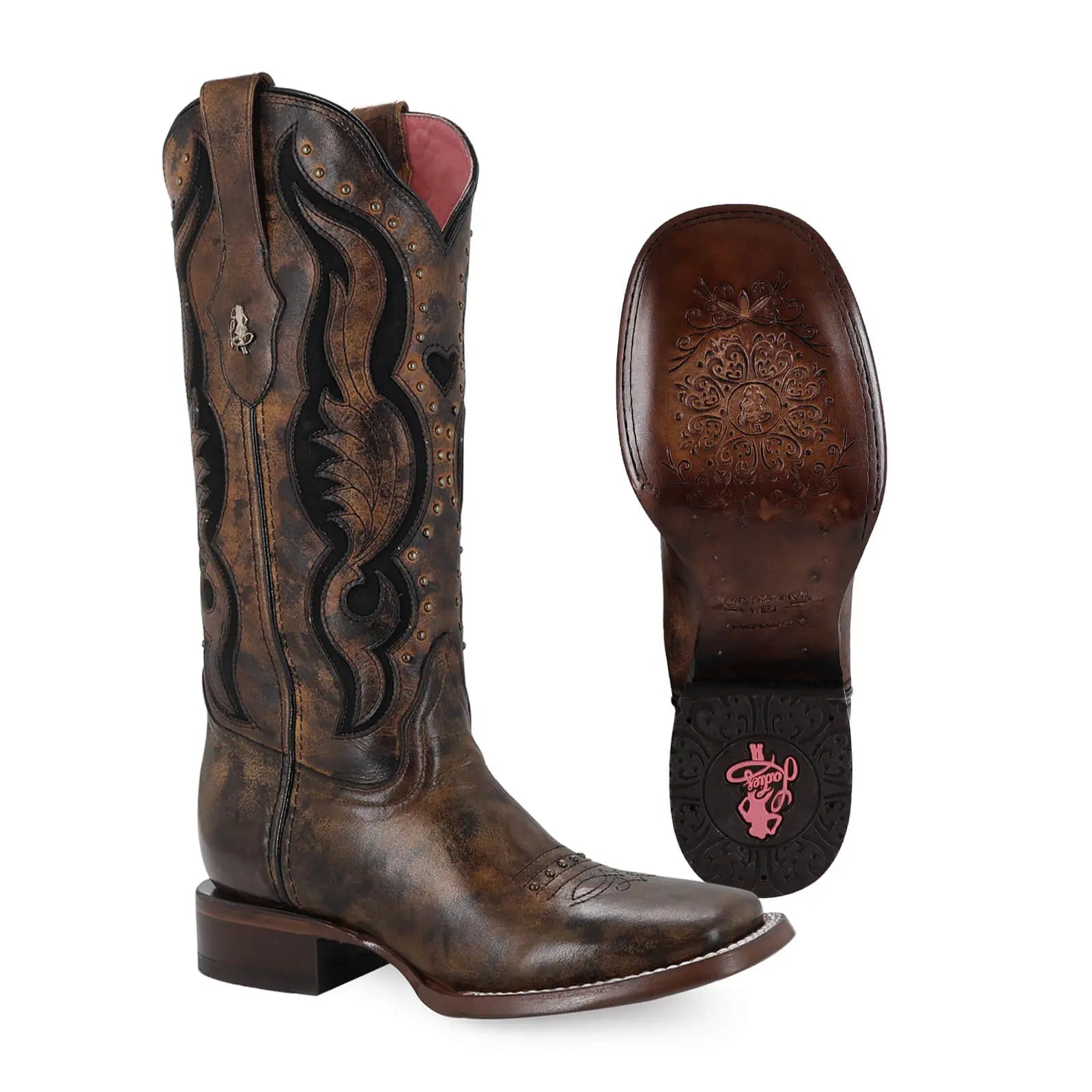 Bota Dolly de piel original PE337 