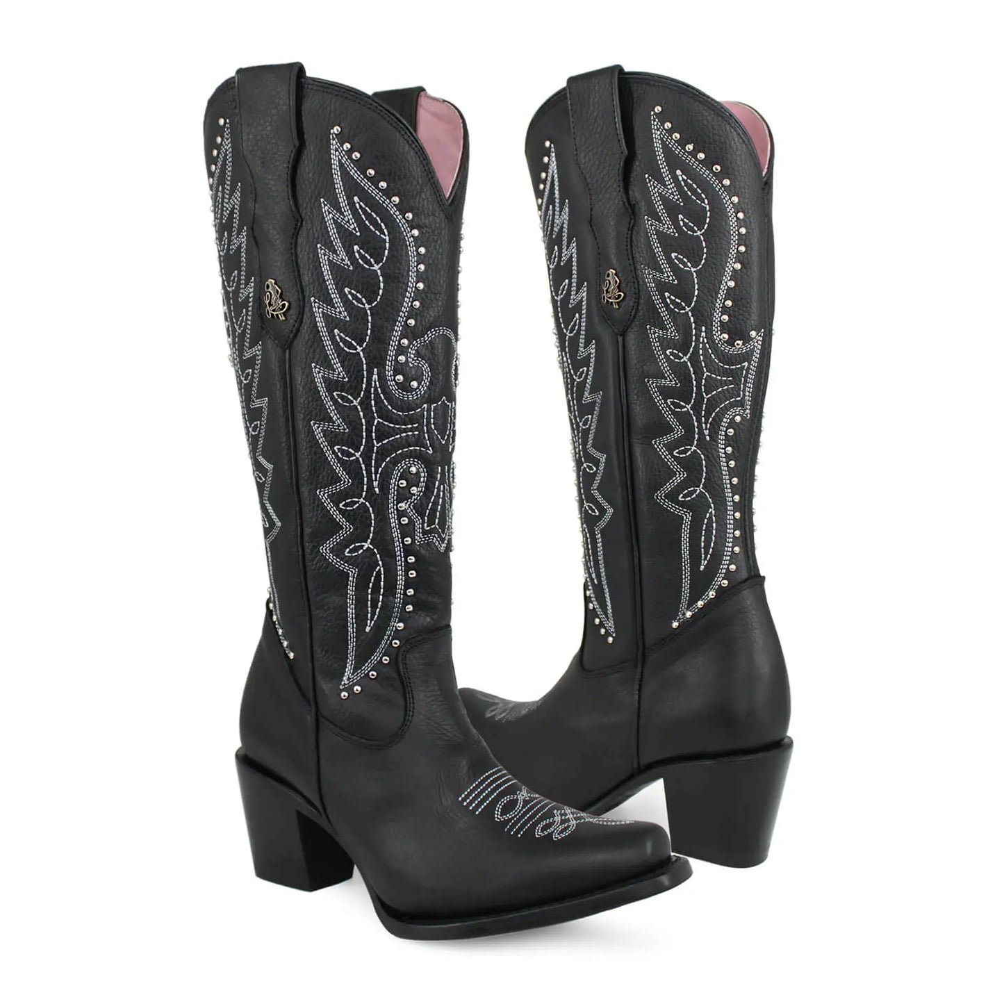Bota Liberty alta de piel original PE308  3500.00