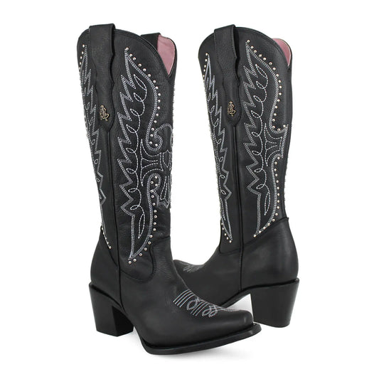 Bota Liberty alta de piel original PE308  3500.00