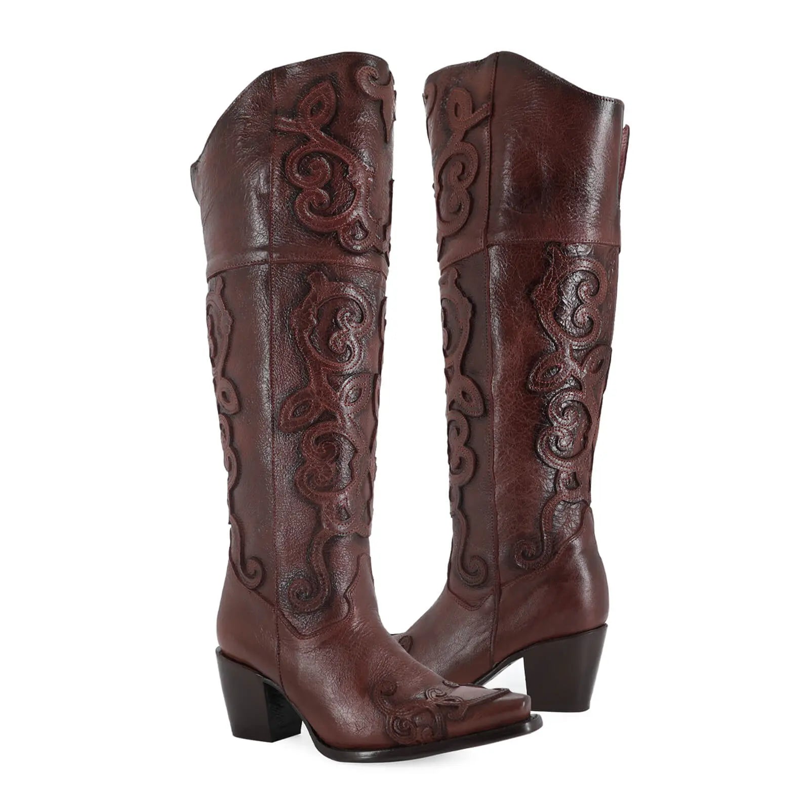 Bota Marbella de piel original PE357  4400.00