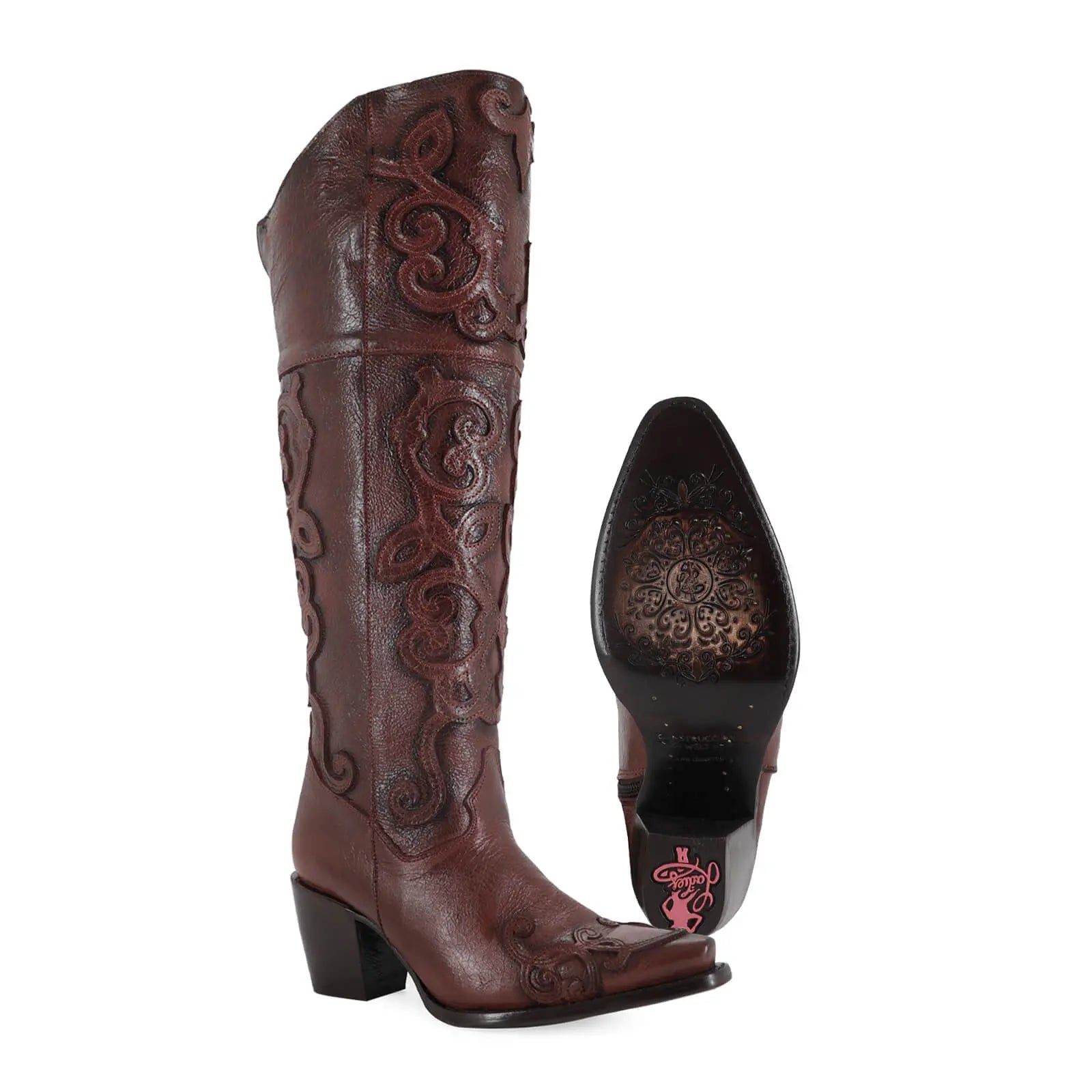 Bota Marbella de piel original PE357 