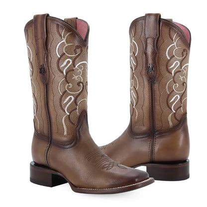 Bota Milena de piel original PE351  2700.00