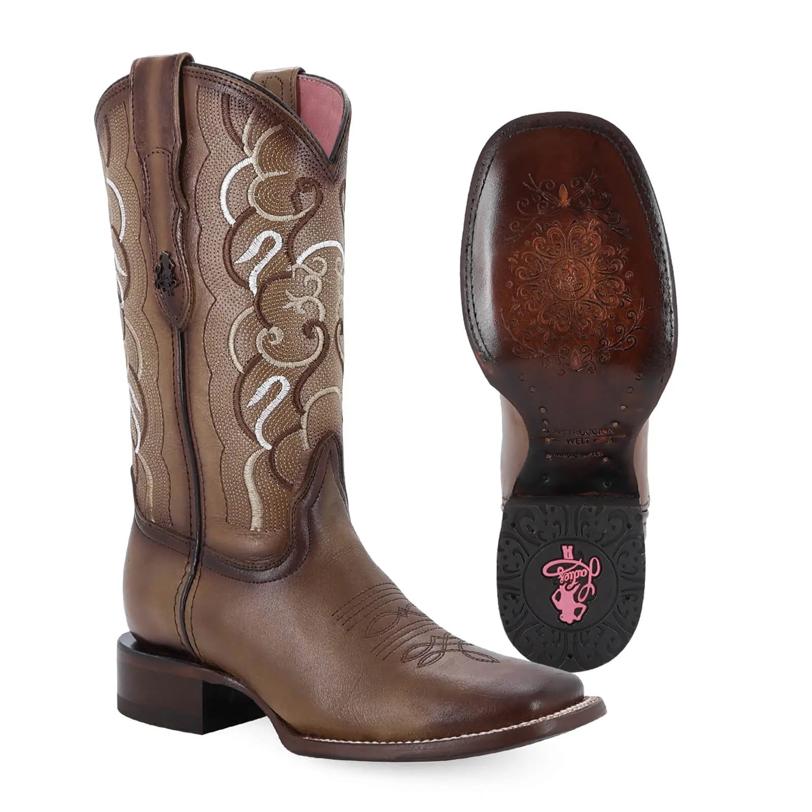 Bota Milena de piel original PE351 