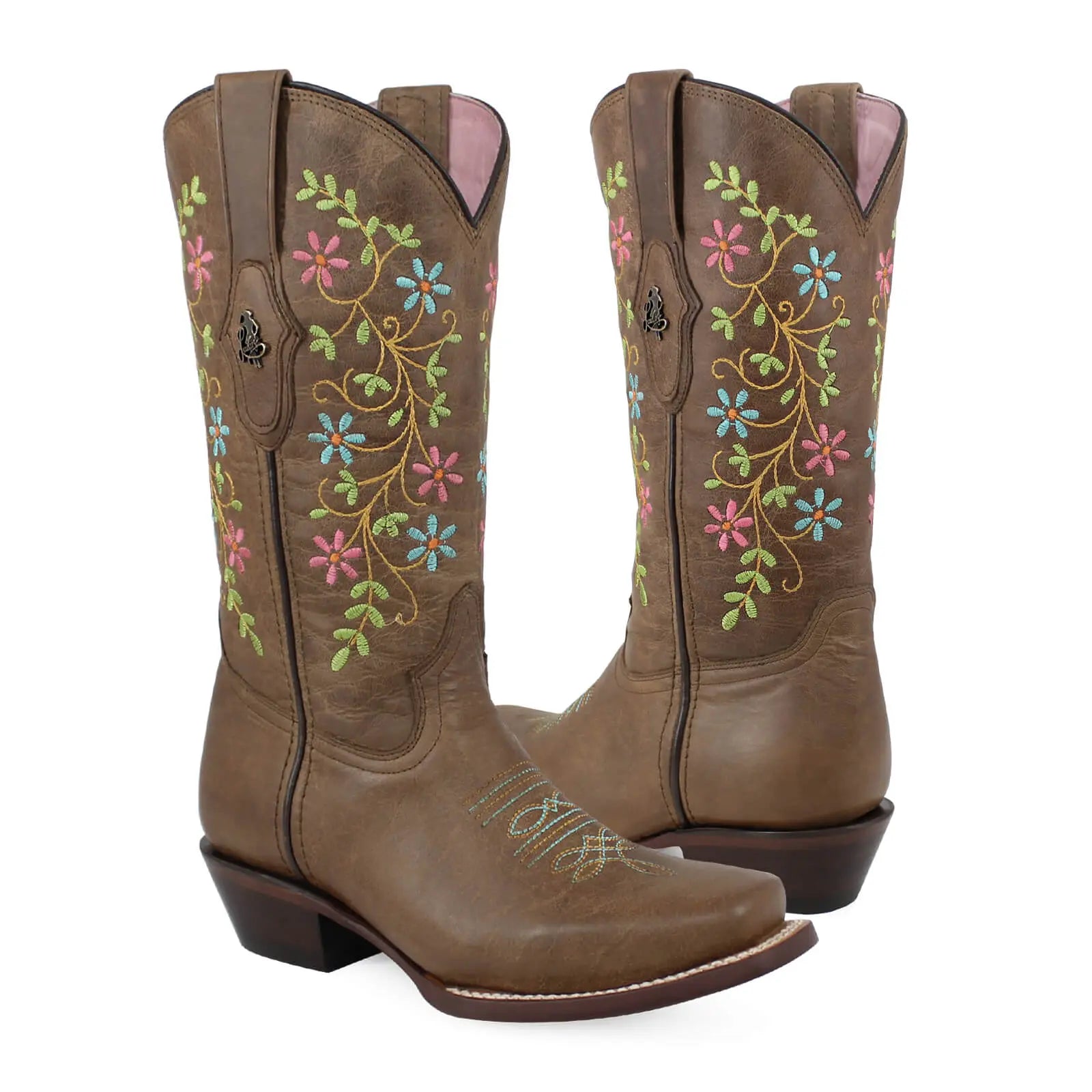 Bota Risueña de piel original PE347  2800.00