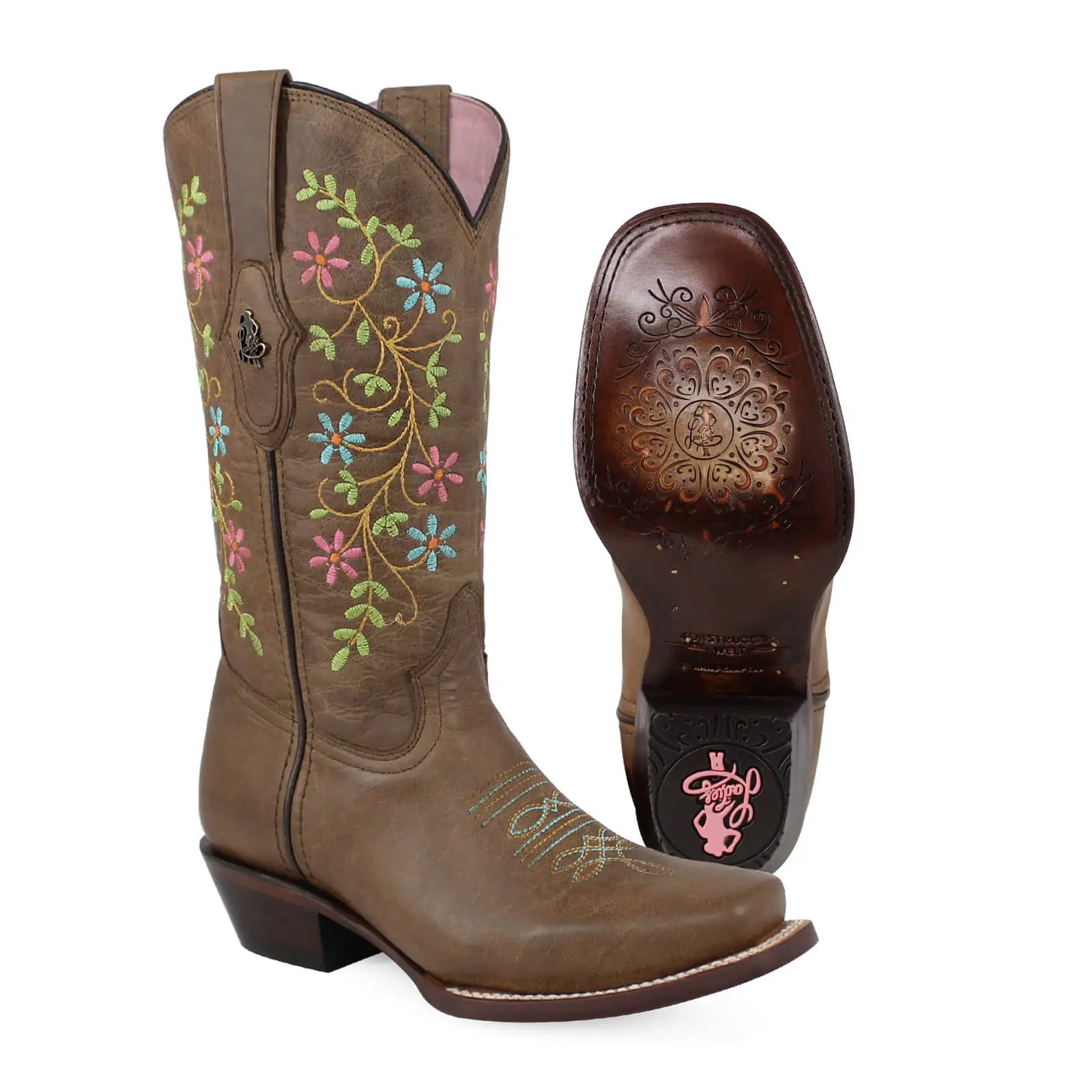 Bota Risueña de piel original PE347 