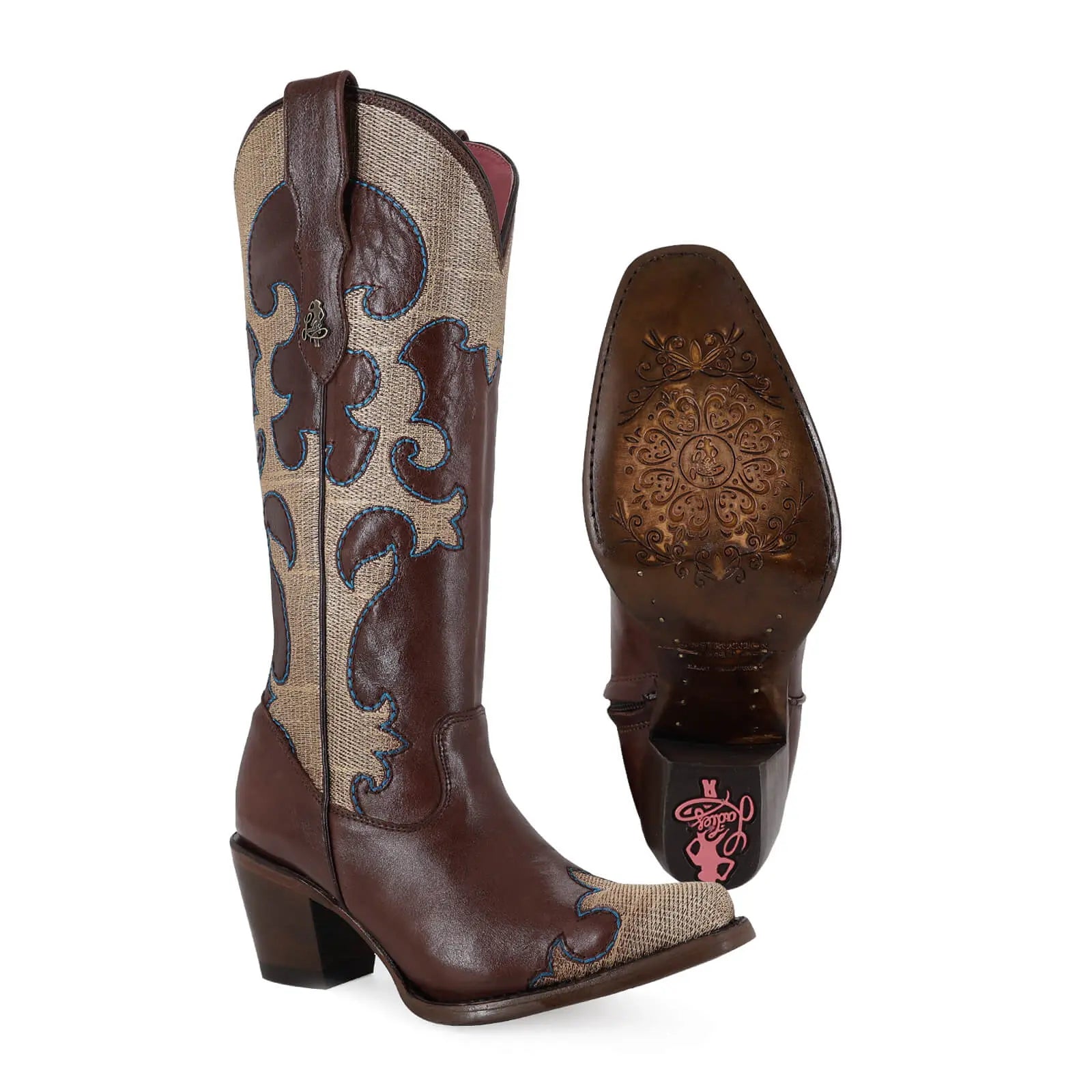 Bota Vittoria de piel original PE342 