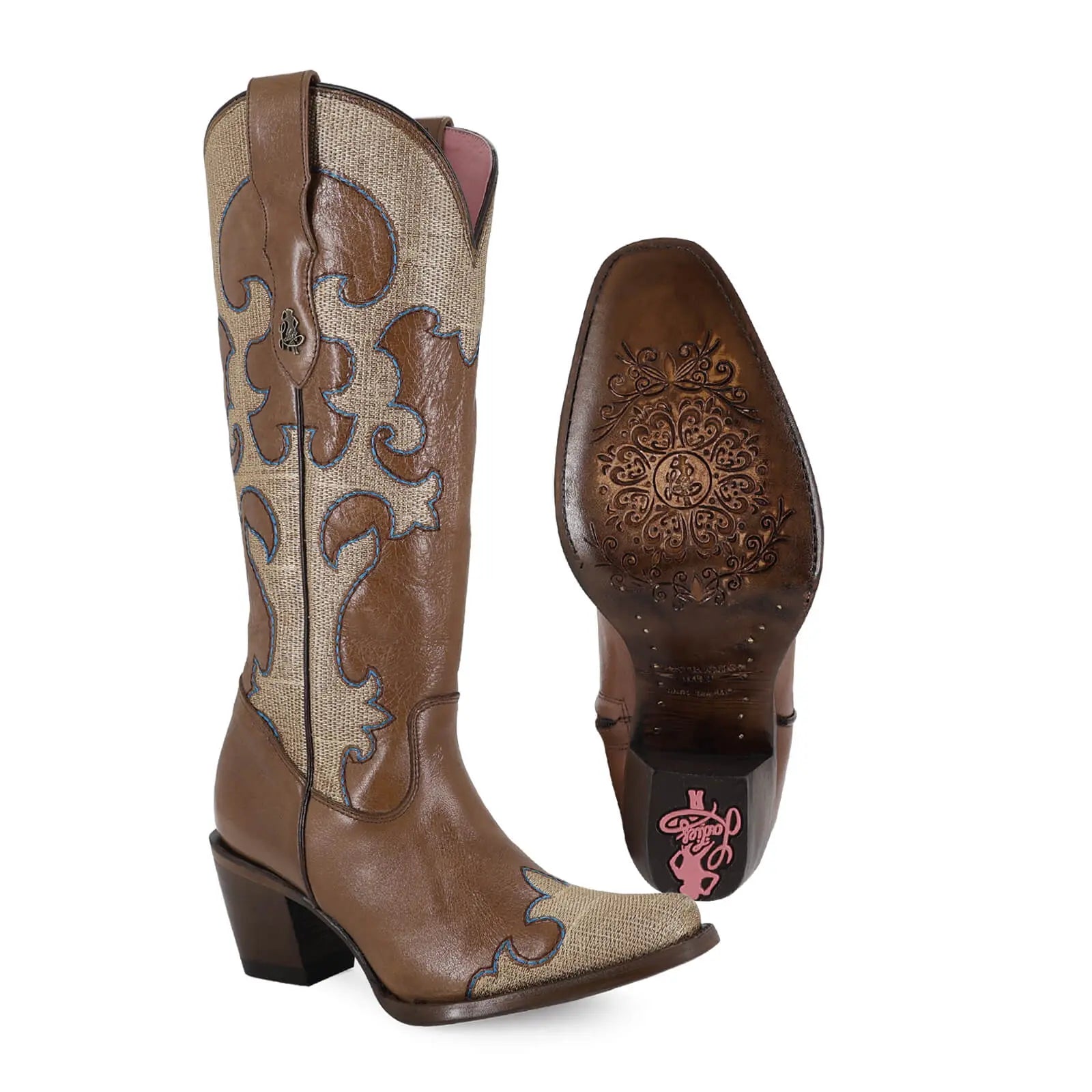 Bota Vittoria de piel original PE342 