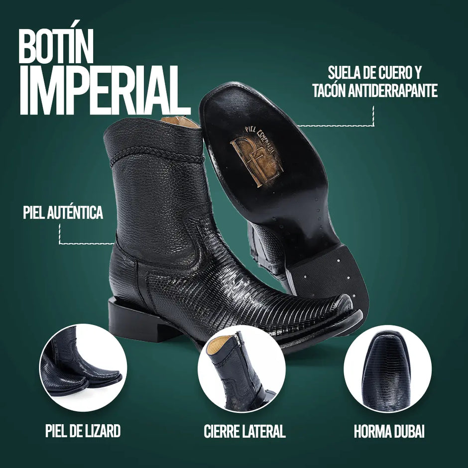 Botines de Piel Genuina: Calzado Elegante y Exclusivo | Piel Esmeralda