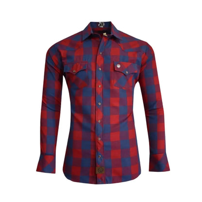 Camisa vaquera de Cuadros PE510  490.00