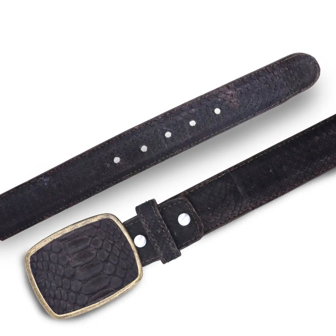 Cinto exótico python PE443  999.00