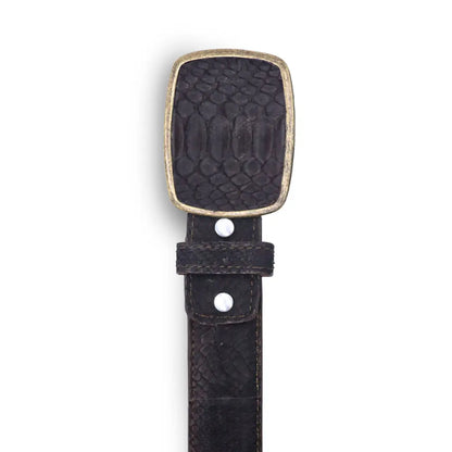 Cinto exótico python PE443 