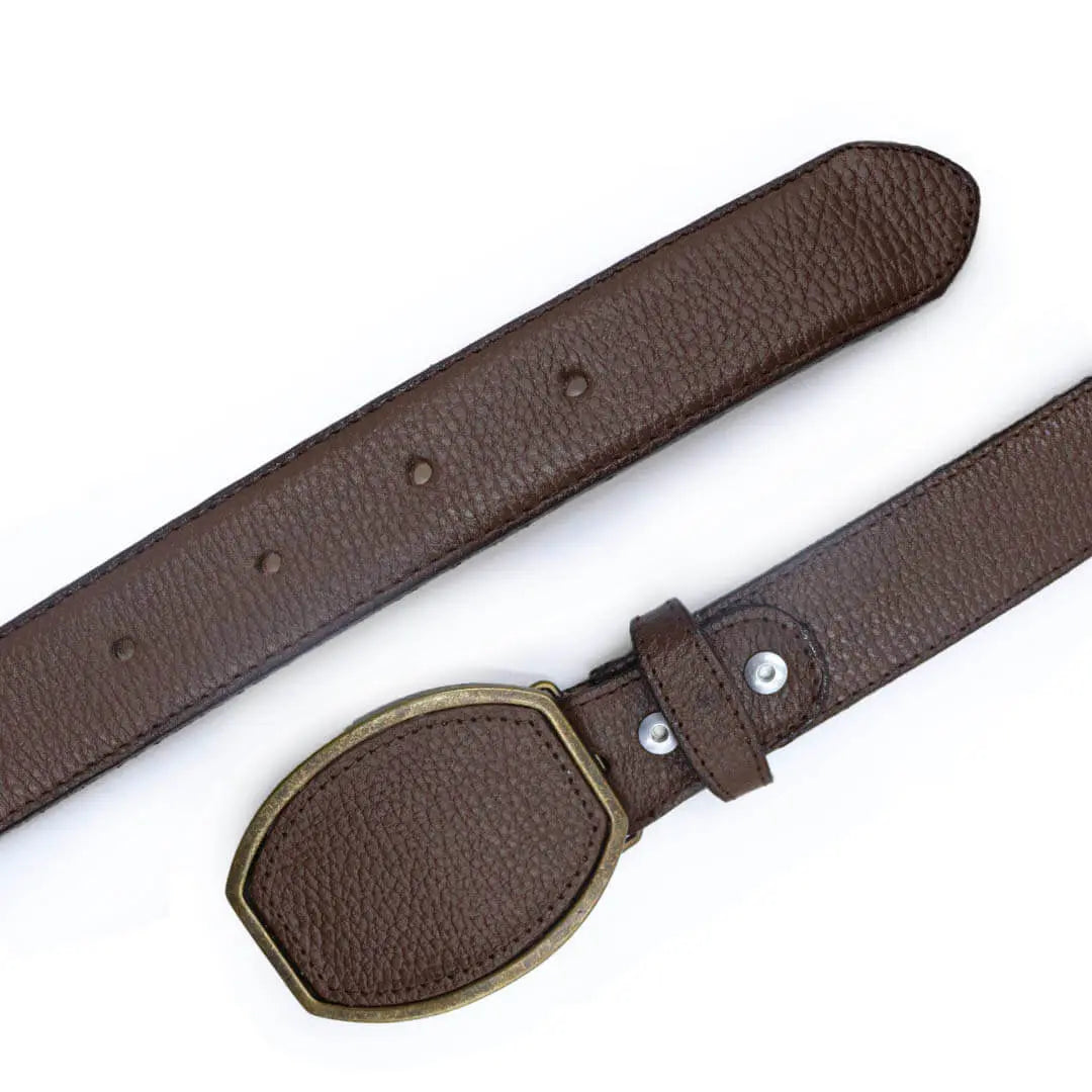 Cinto vaquero de piel PE470  890.00