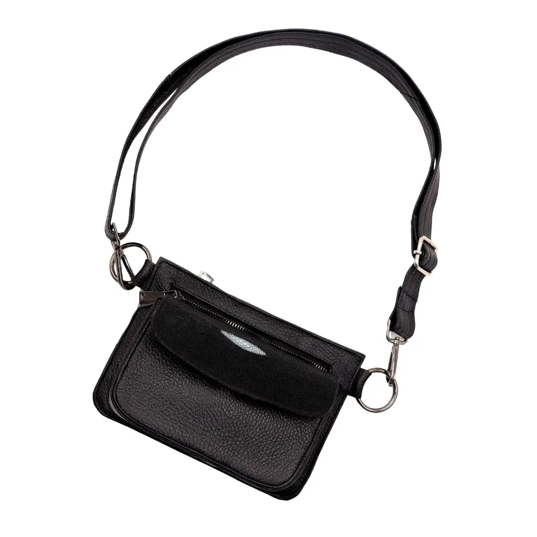 Crossbody de Piel de Mantarraya PE467 