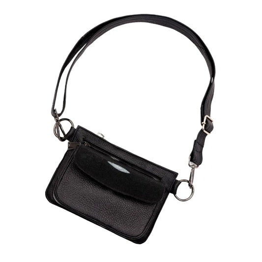 Crossbody de Piel de Mantarraya PE467 