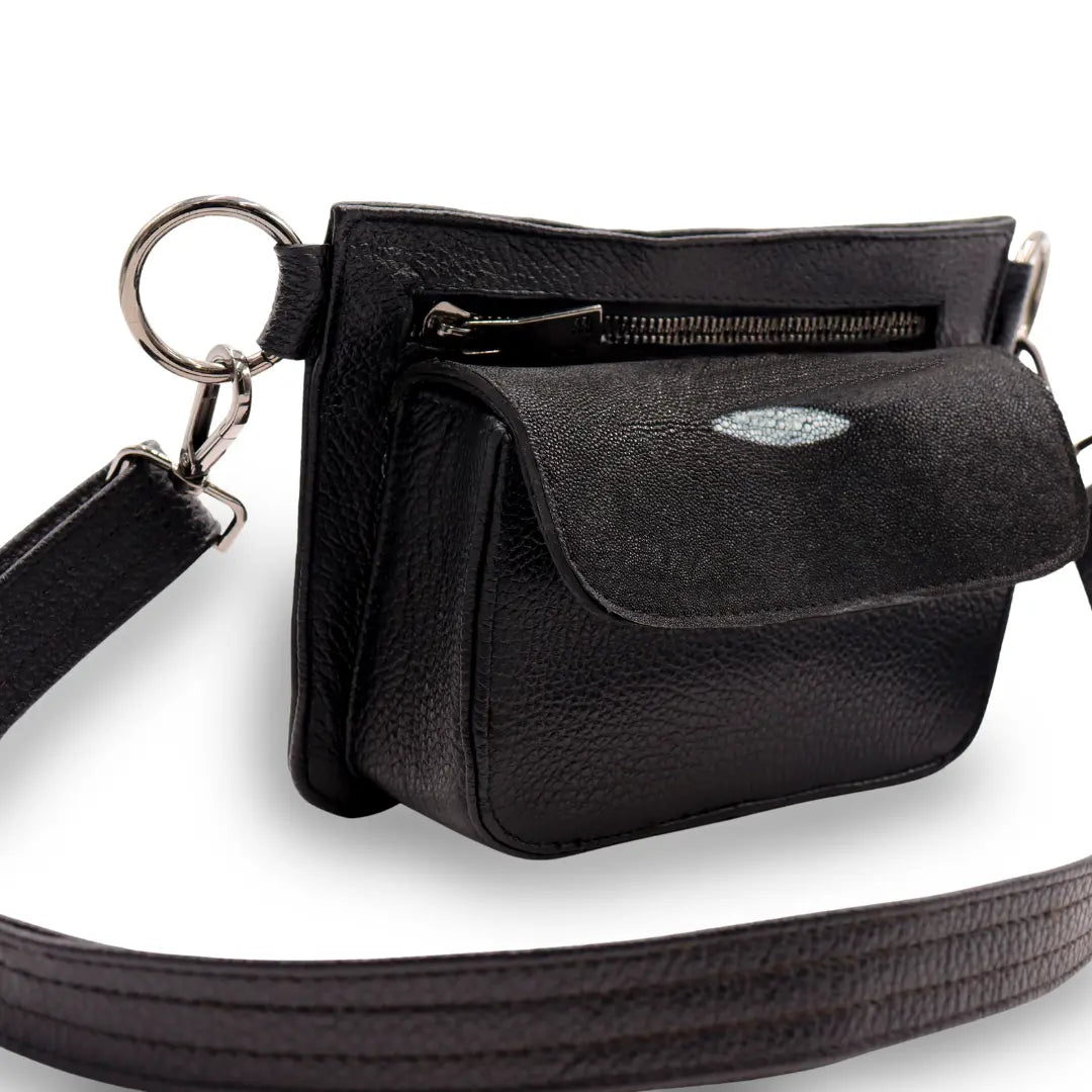 Crossbody de Piel de Mantarraya PE467 