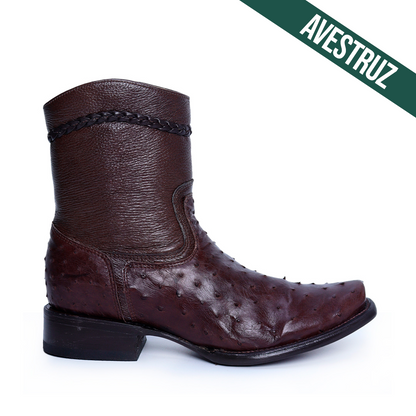 Botín Imperial de Avestruz PE116  4390.00