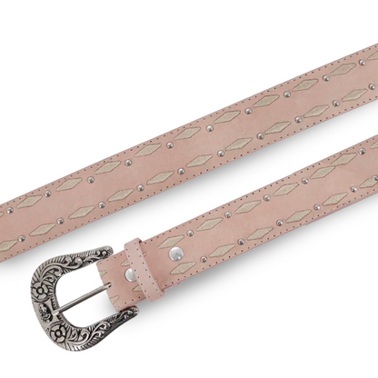 Leather belt for women PE313