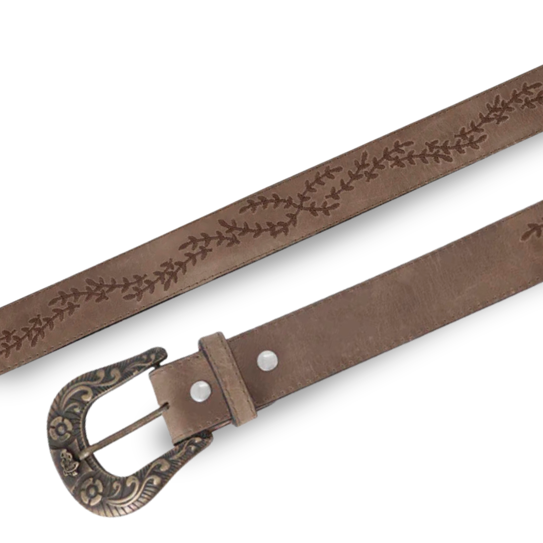 Leather belt for women PE314