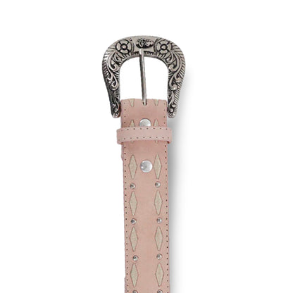 Leather belt for women PE313