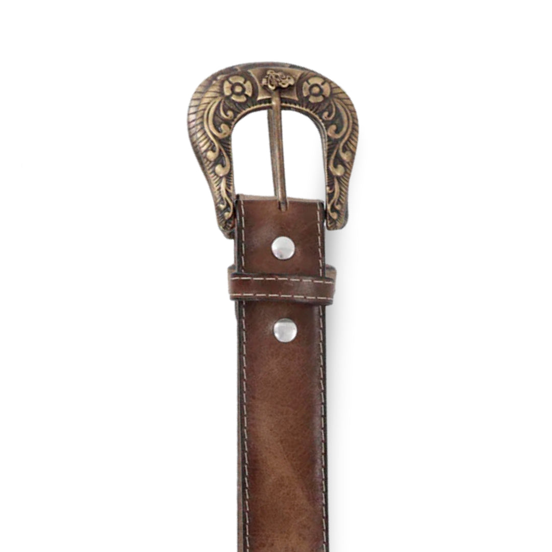 Leather belt for women PE311