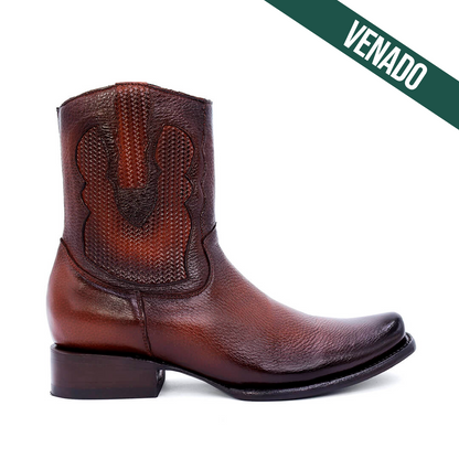 Botín Esmeralda en Piel de Venado PL106 