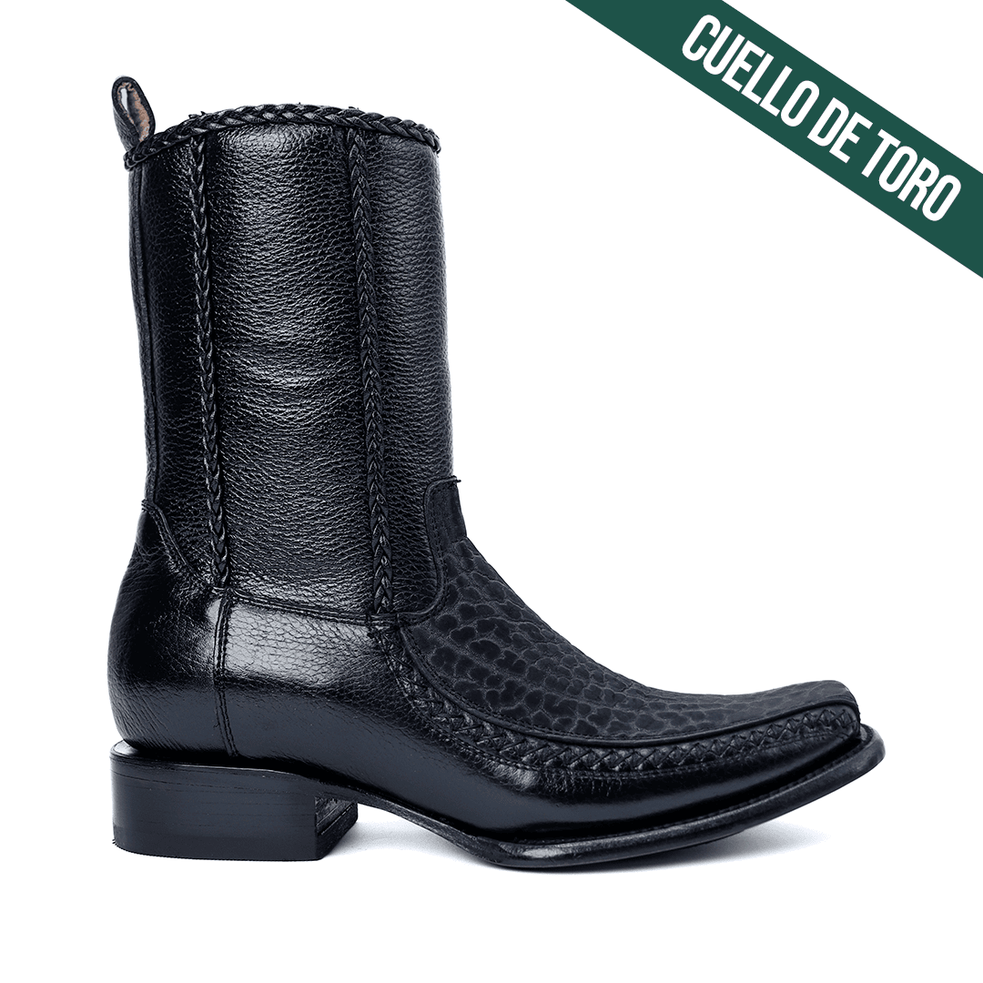 Botín Sultán en Piel de Cuello de Toro PL208 