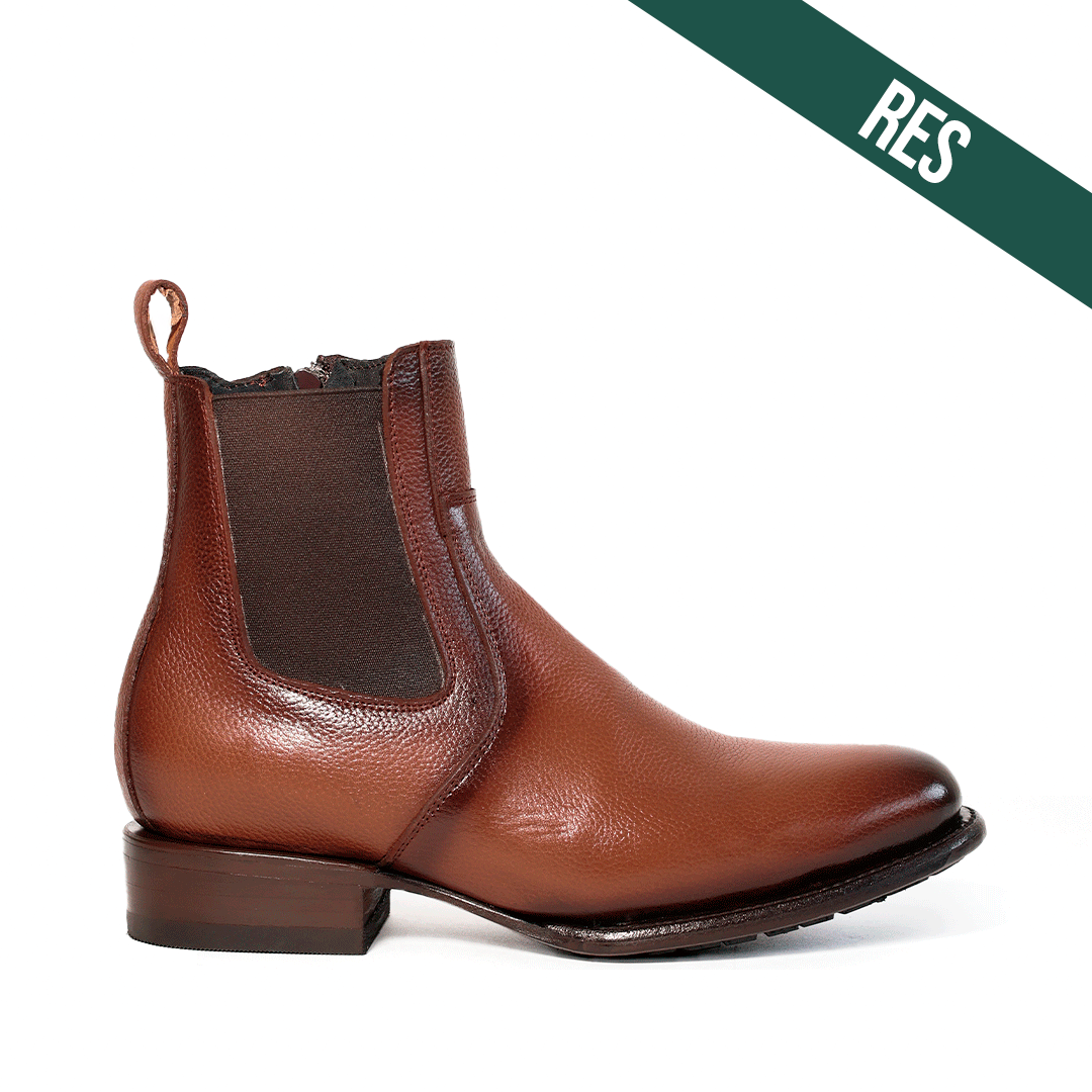 Botín Charro en Piel de Res PL205  2590.00